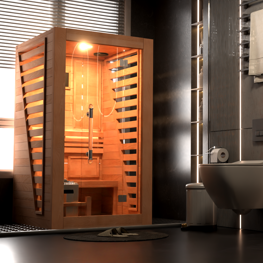Luxury Traditional Steam Sauna Room - Steam 1