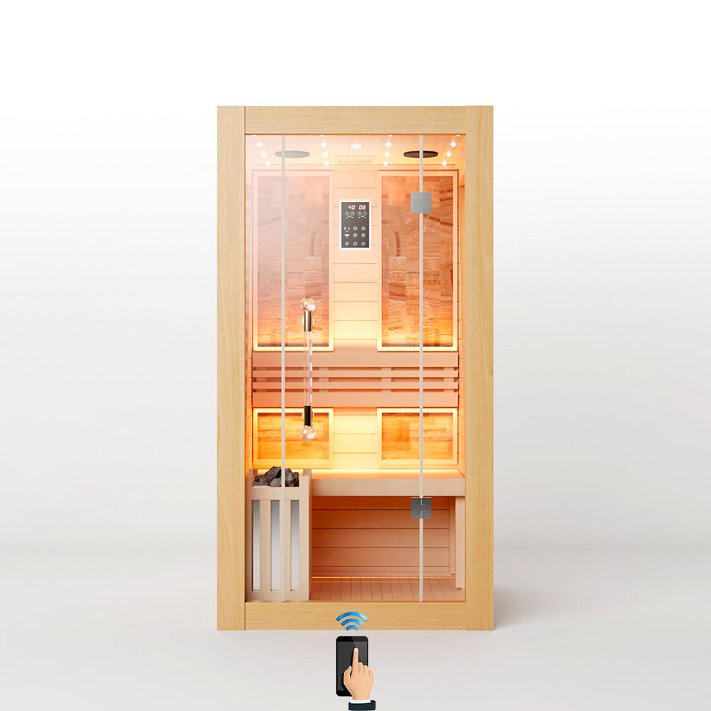Luxury Traditional Steam Sauna Room - Steam 1