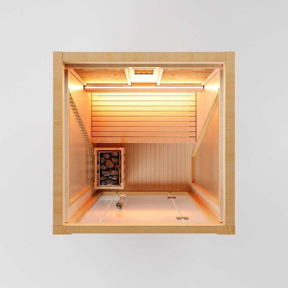Luxury Traditional Steam Sauna Room - Steam 1
