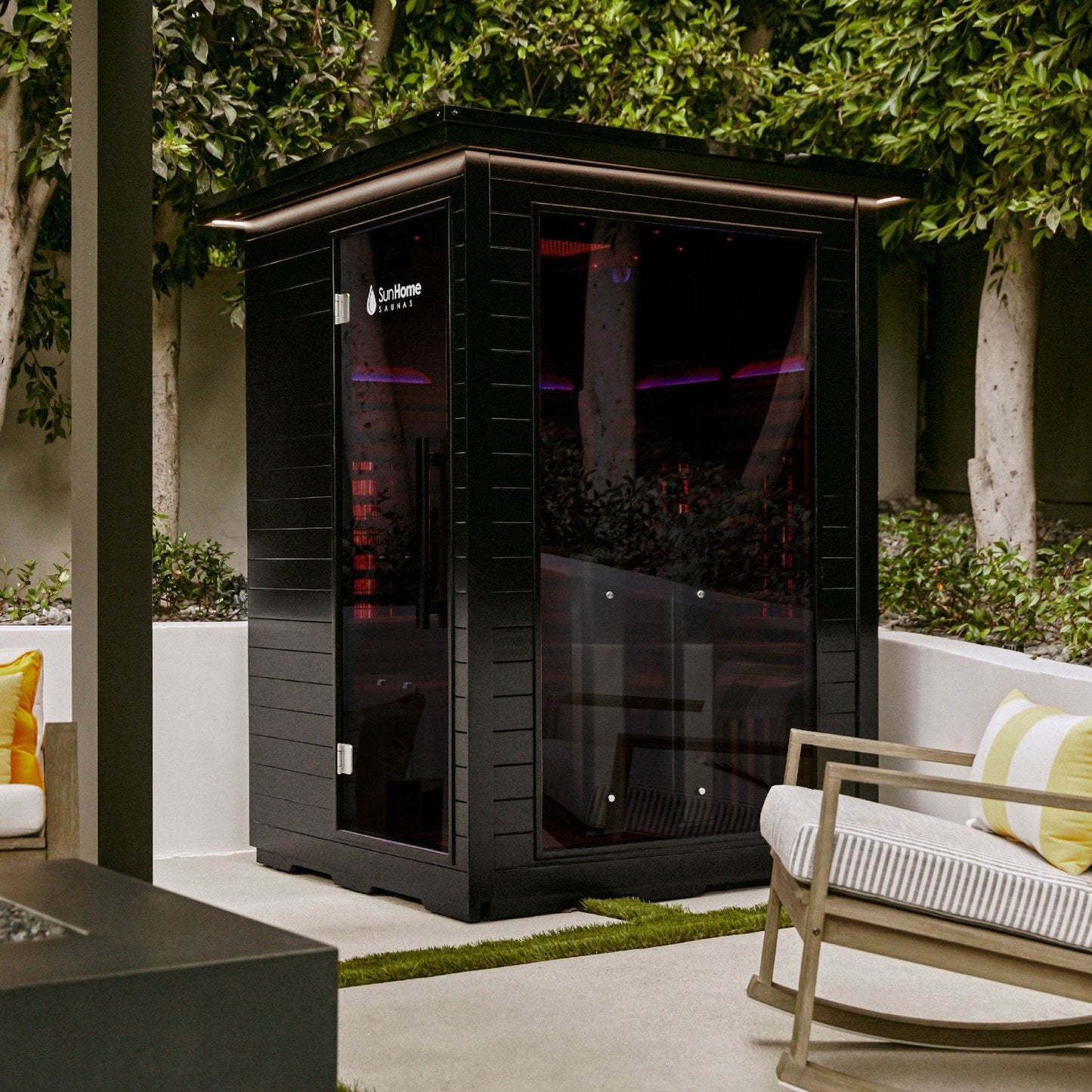 Sun Home Luminar™ Outdoor 2-Person Full Spectrum Infrared Sauna