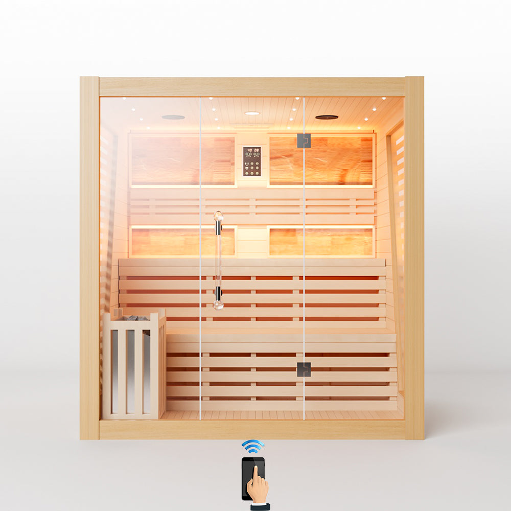 Luxury Traditional Steam Sauna Room - Steam 4