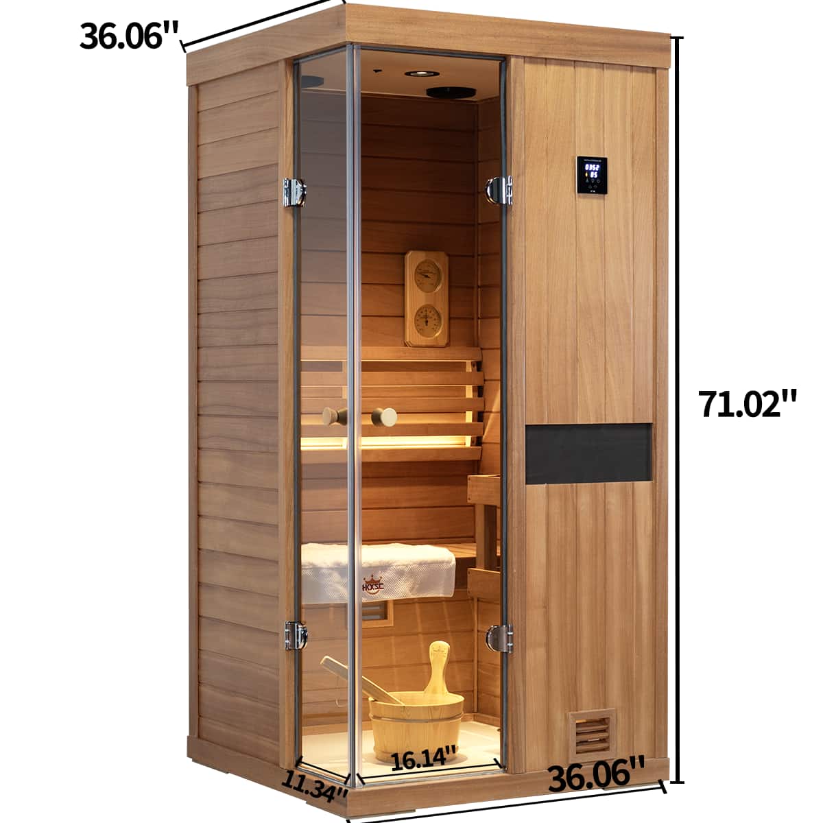 Serenity indoor steam Sauna - 1 Person