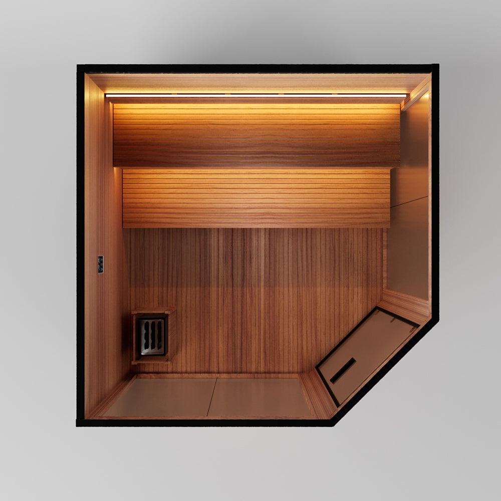 Hylivesaunas 7 - 8 People Luxury Outdoor Traditional Steam Sauna - Live 4