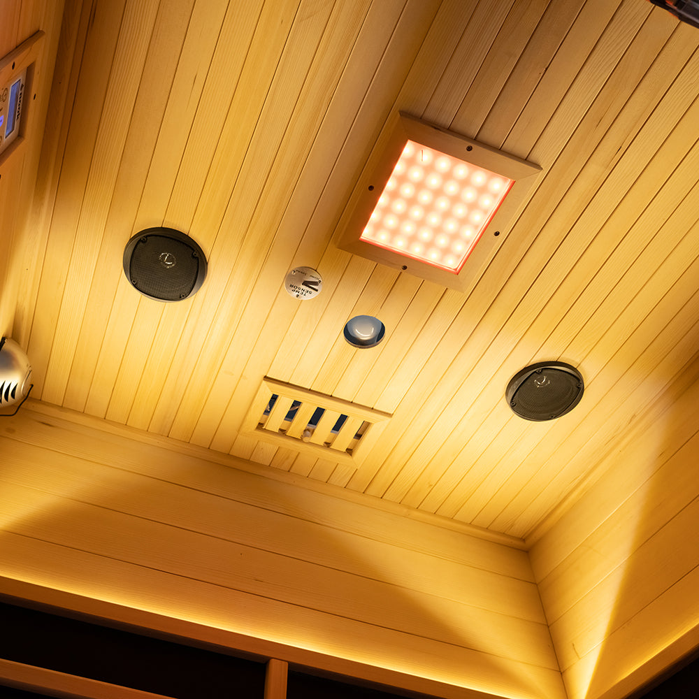 Large 4-Person Low-EMF Infrared Sauna – Indoor Wellness Room for Home Spa Experience - Infrared 4 (Delivery in 4-5 Weeks)