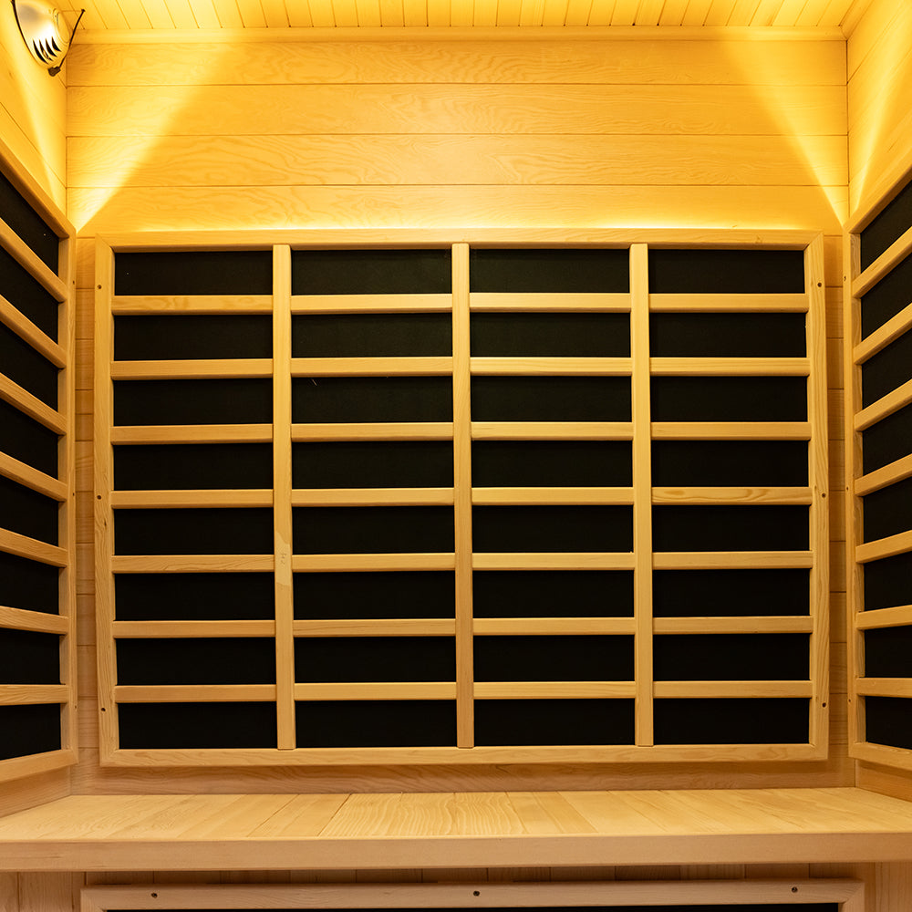 120V 2-Person Far Infrared Sauna – Low EMF, Indoor Use for Shared Relaxation - Infrared 2