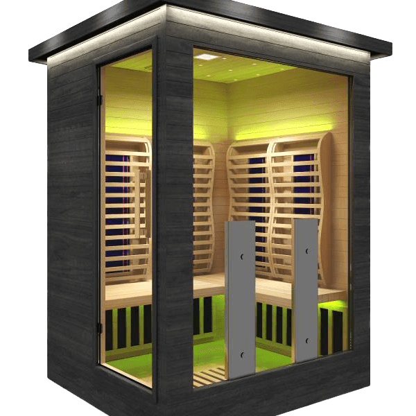 Sun Home Luminar™ Outdoor 2-Person Full Spectrum Infrared Sauna
