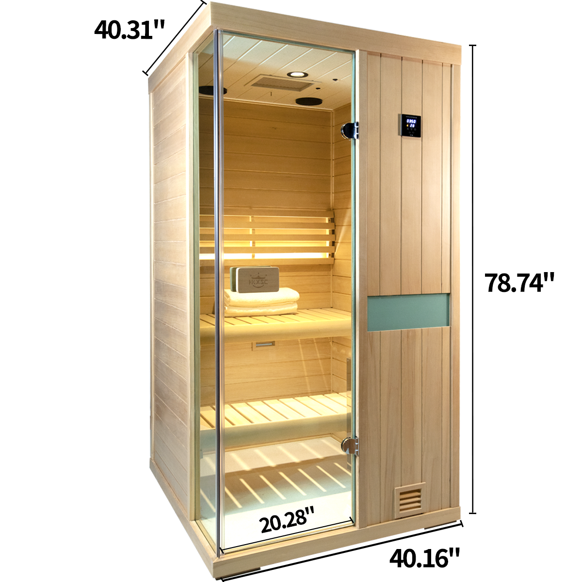 Indoor Steam Sauna - 1 Person