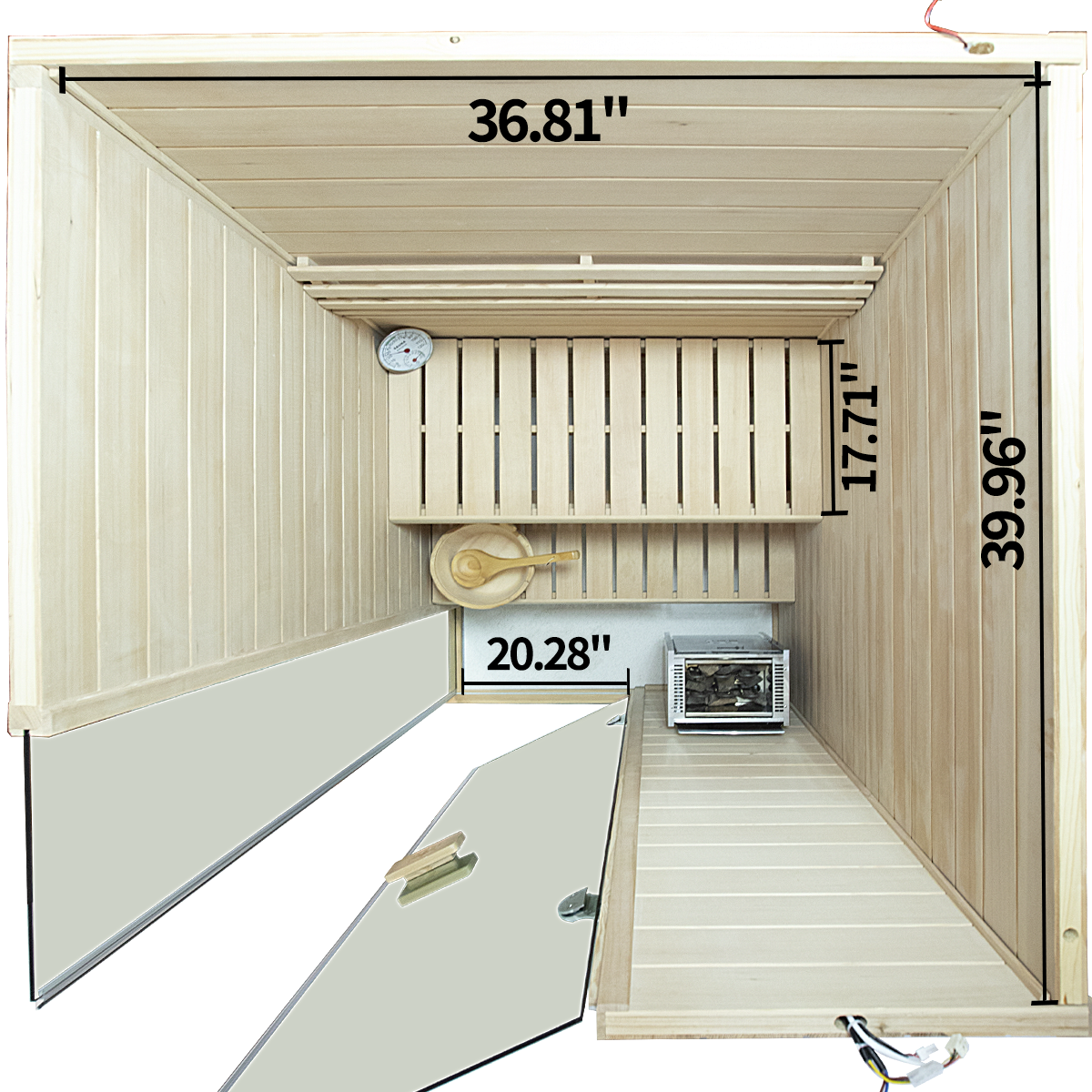 Indoor Steam Sauna - 1 Person