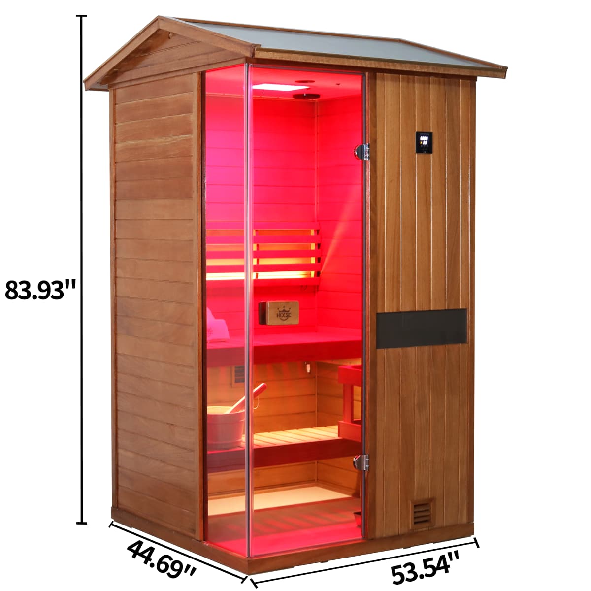 Aurora Outdoor Steam Sauna - 1 Person