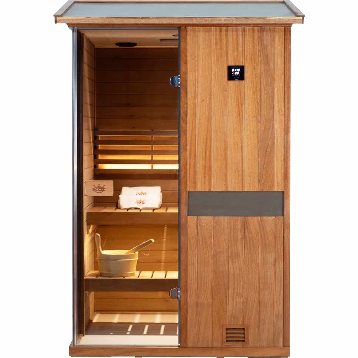 Aurora Outdoor Steam Sauna - 2 Person