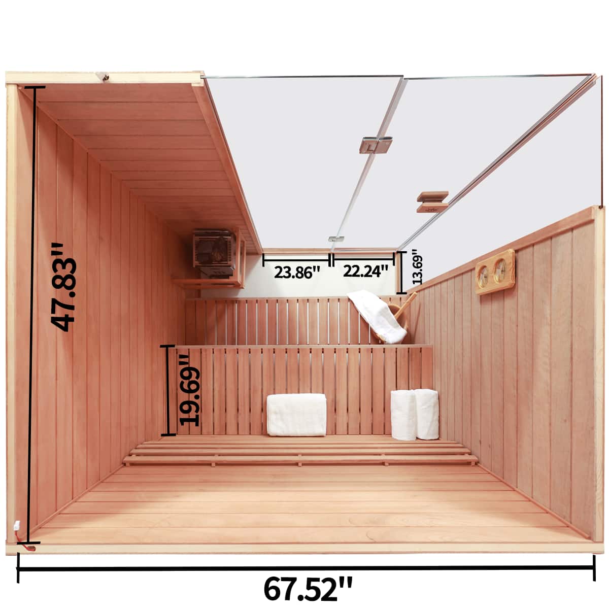 Aurora Outdoor Steam Sauna - 3 Person