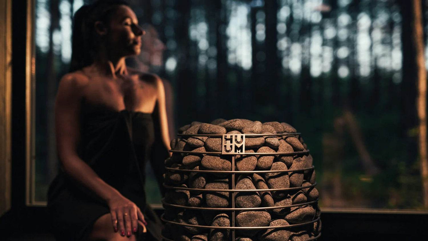 Outdoor Cedar Barrel Sauna