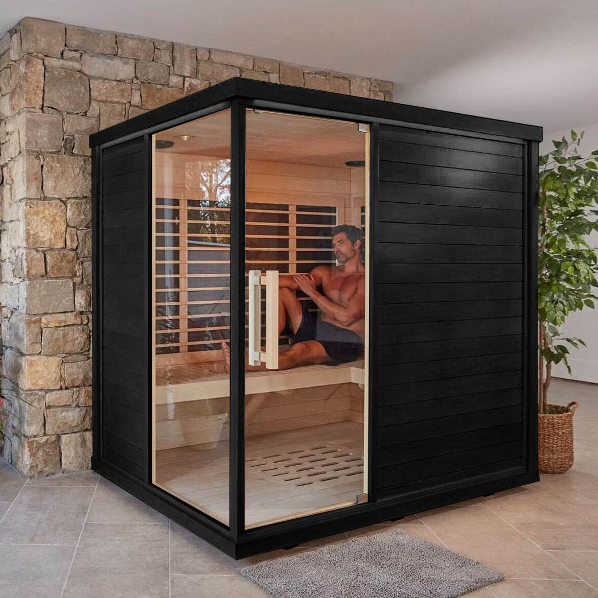 Sun Home Solstice™ 4-Person Infrared Sauna