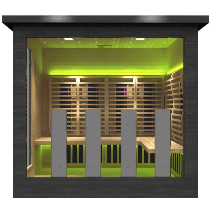 Sun Home Luminar™ Outdoor 5-Person Full Spectrum Infrared Sauna
