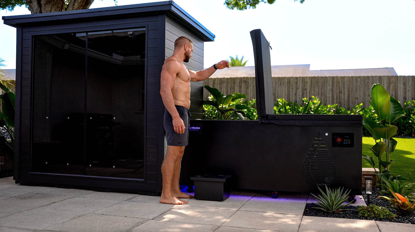 Sun Home Luminar™ Outdoor 5-Person Full Spectrum Infrared Sauna
