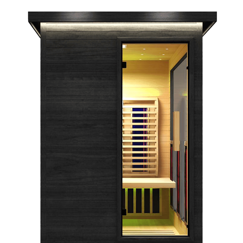 Sun Home Luminar™ Outdoor 2-Person Full Spectrum Infrared Sauna