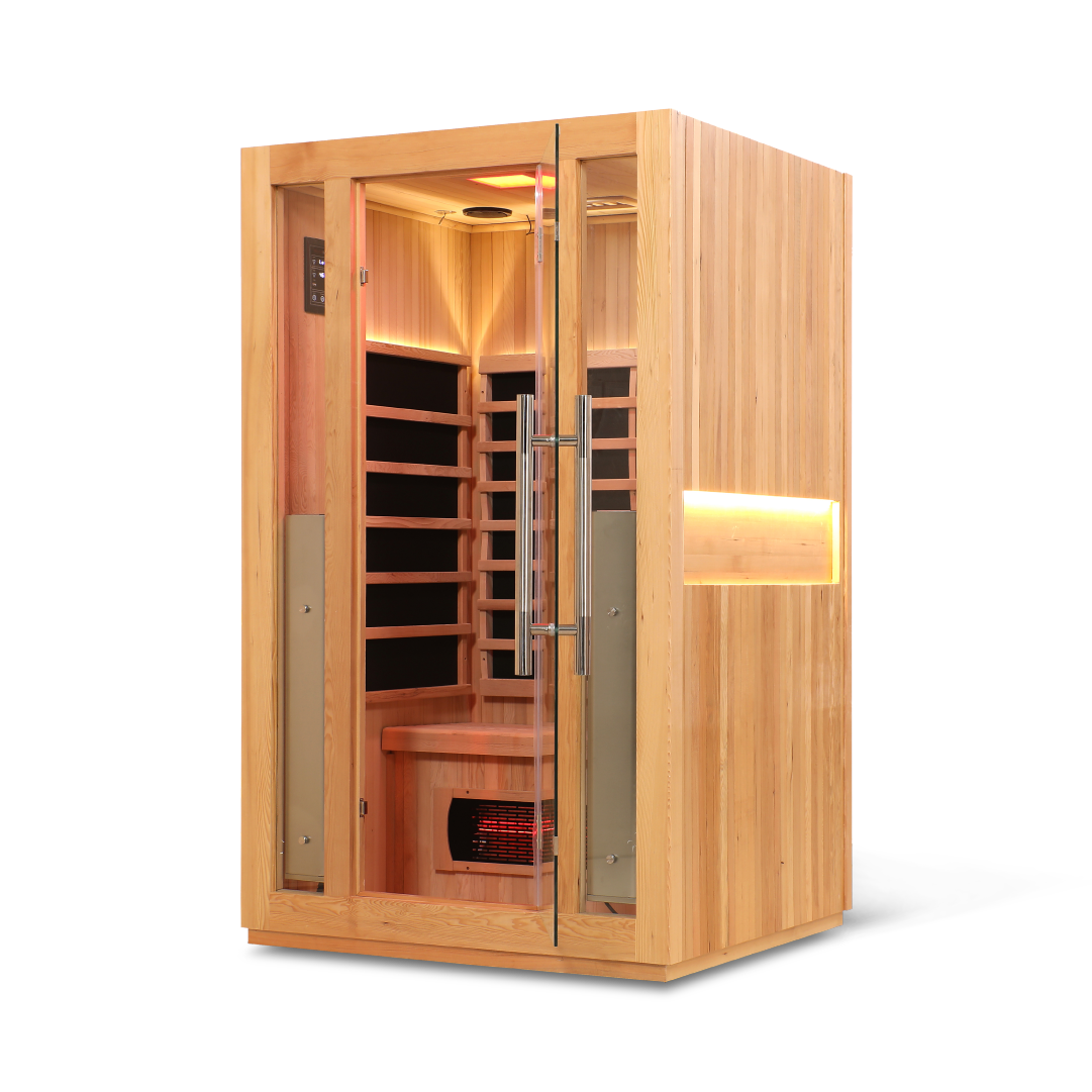 2 Person Full Spectrum "Smart" WIFI Infrared Sauna