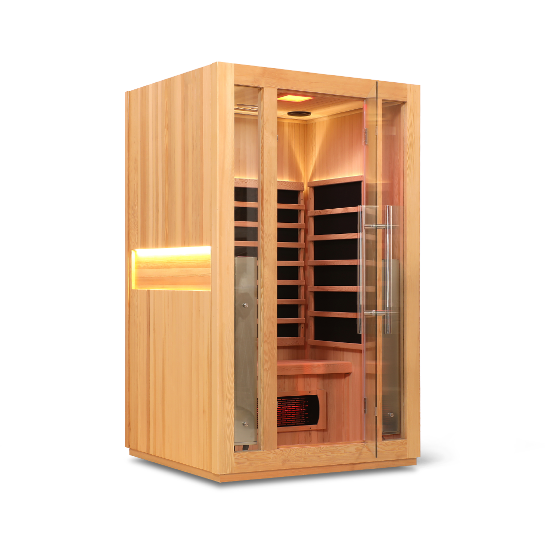 2 Person Full Spectrum "Smart" WIFI Infrared Sauna