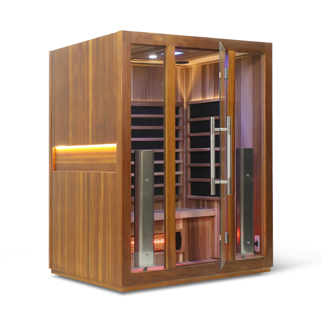 3 Person Full Spectrum "Smart" WIFI Infrared Sauna