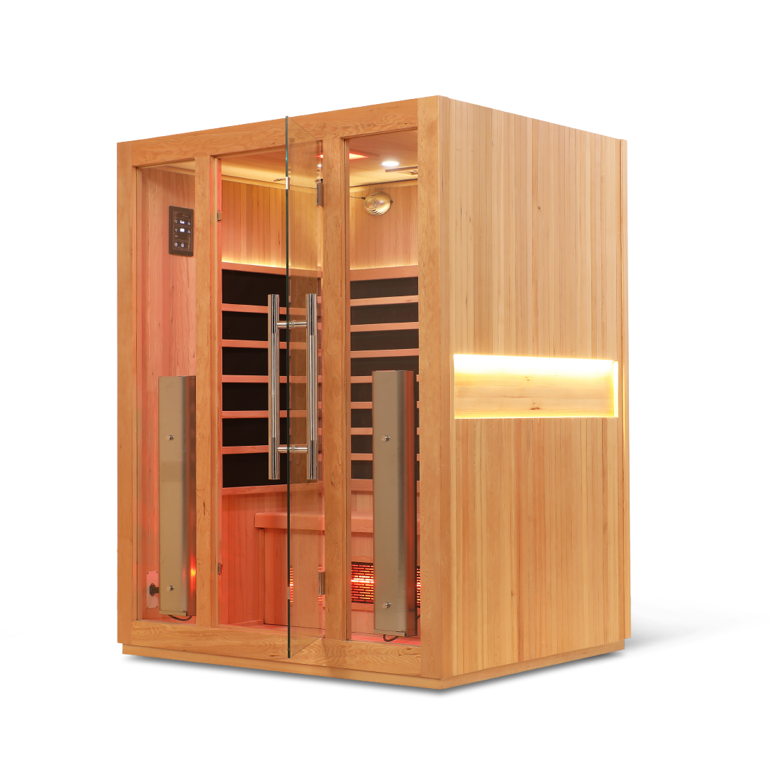3 Person Full Spectrum "Smart" WIFI Infrared Sauna