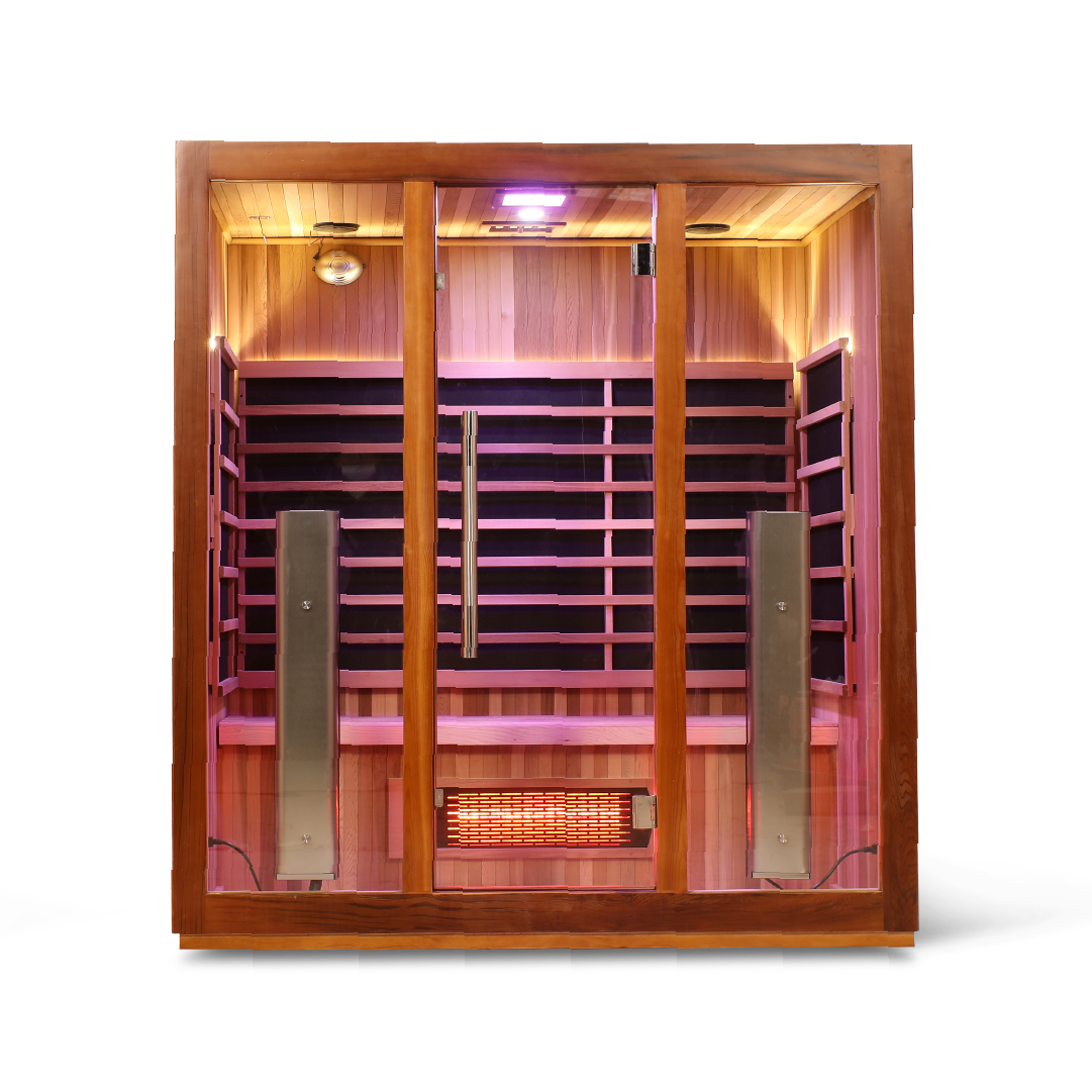 4 Person Full Spectrum "Smart" WIFI Infrared Sauna