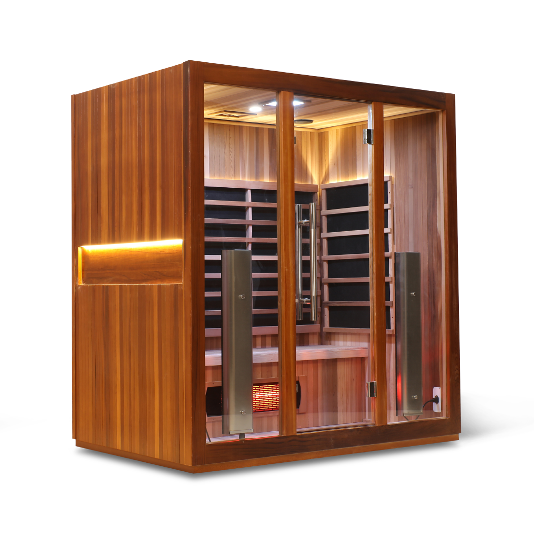 4 Person Full Spectrum "Smart" WIFI Infrared Sauna