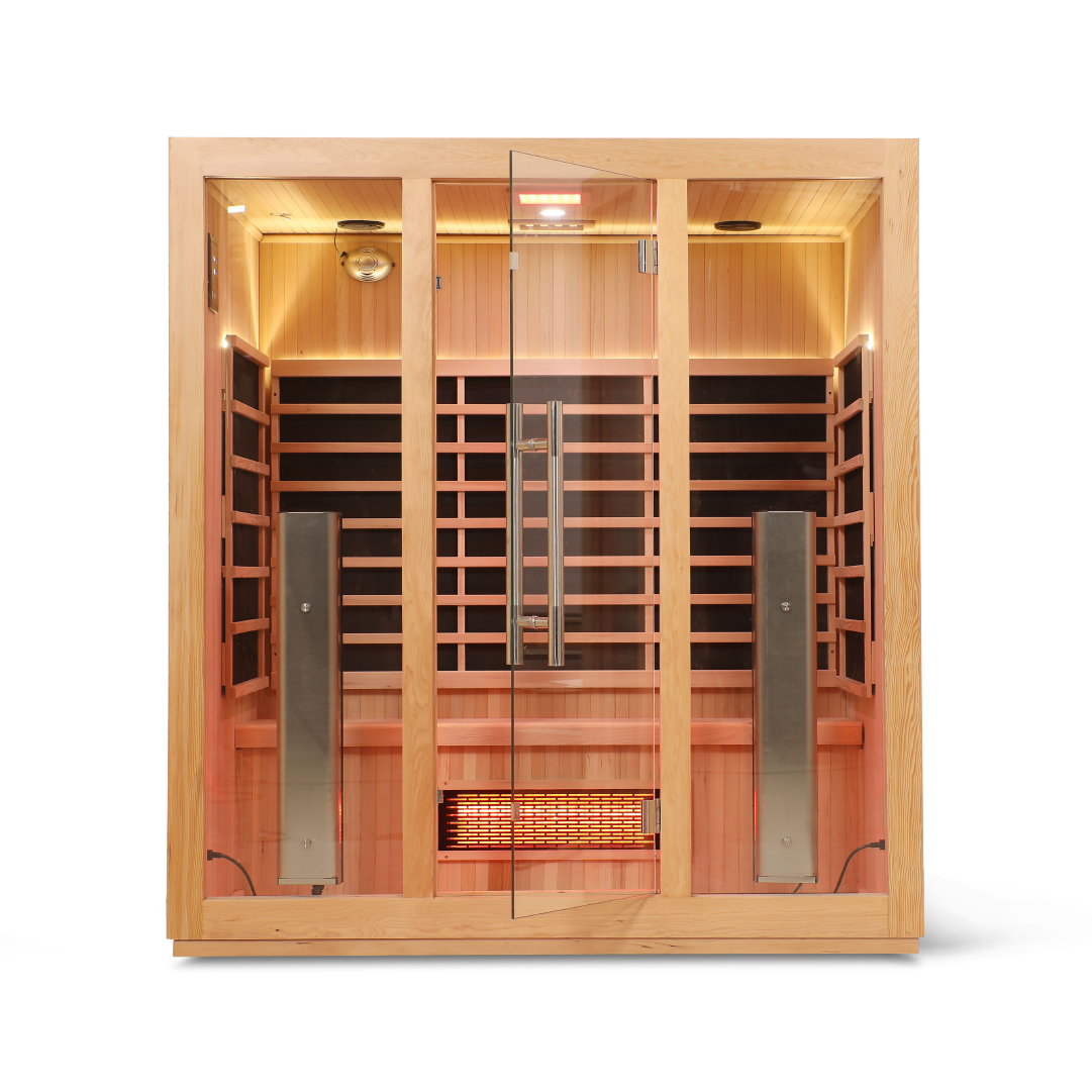 4 Person Full Spectrum "Smart" WIFI Infrared Sauna