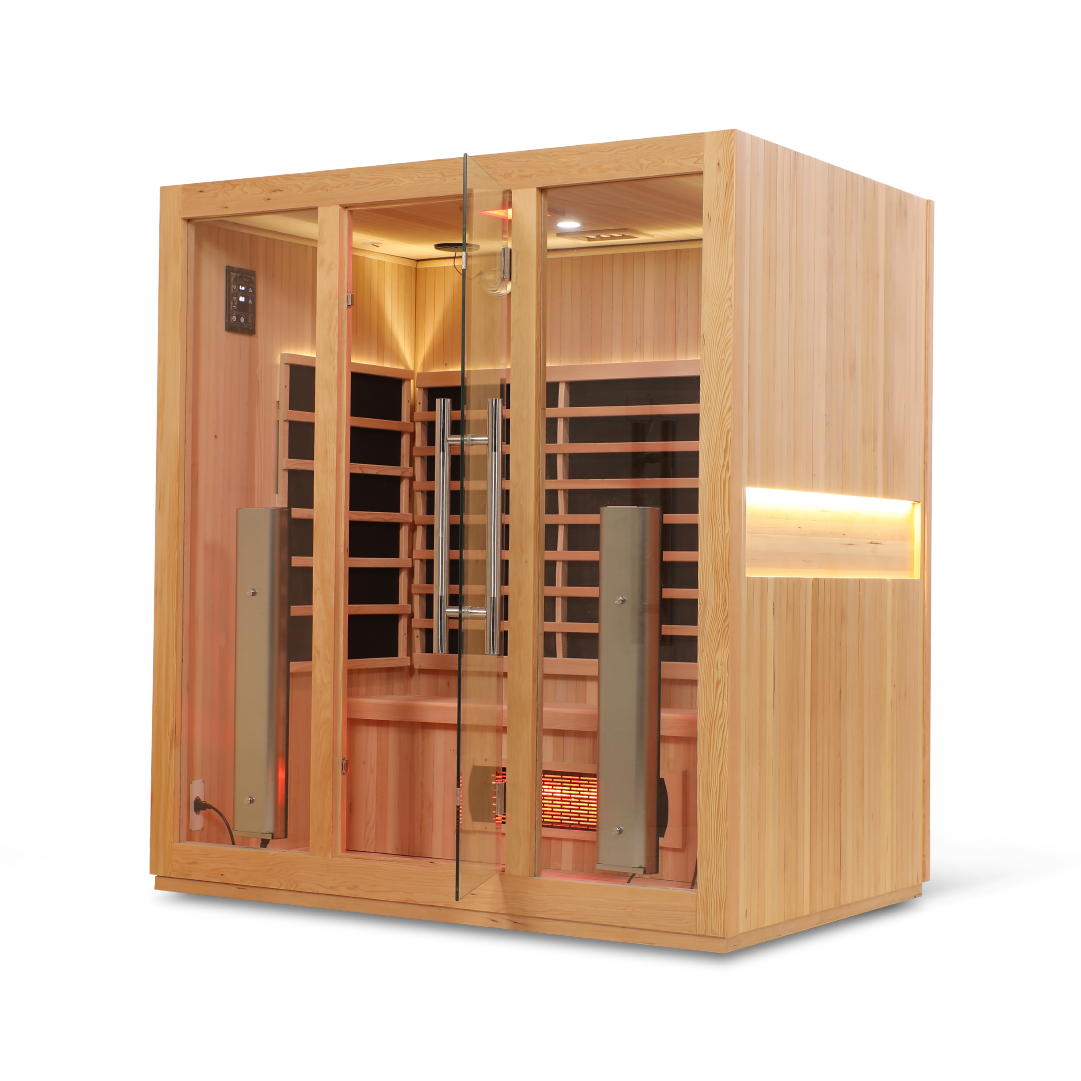 4 Person Full Spectrum "Smart" WIFI Infrared Sauna