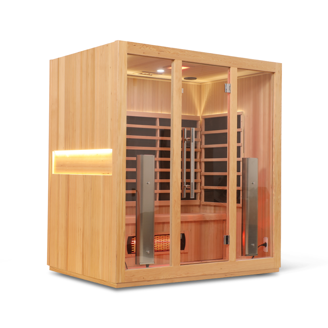 4 Person Full Spectrum "Smart" WIFI Infrared Sauna
