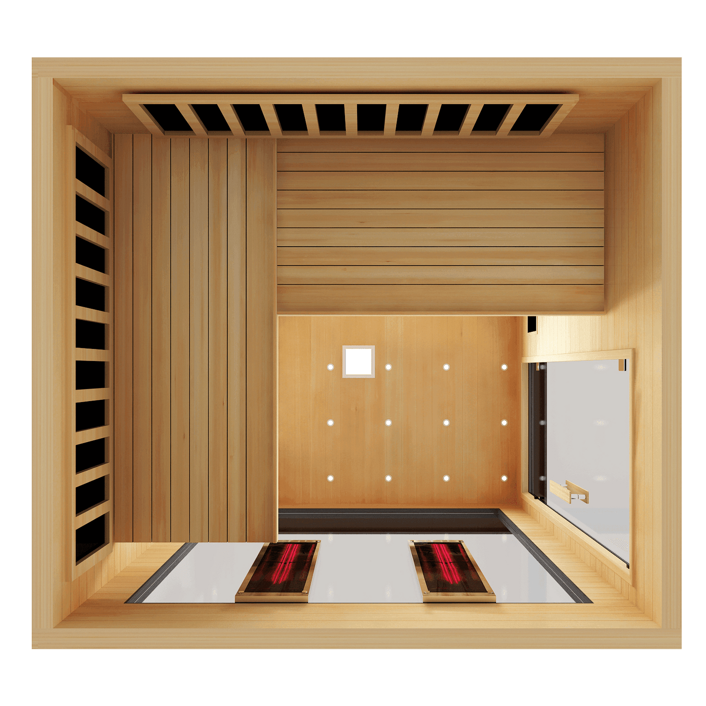 Sun Home Luminar™ Outdoor 2-Person Full Spectrum Infrared Sauna