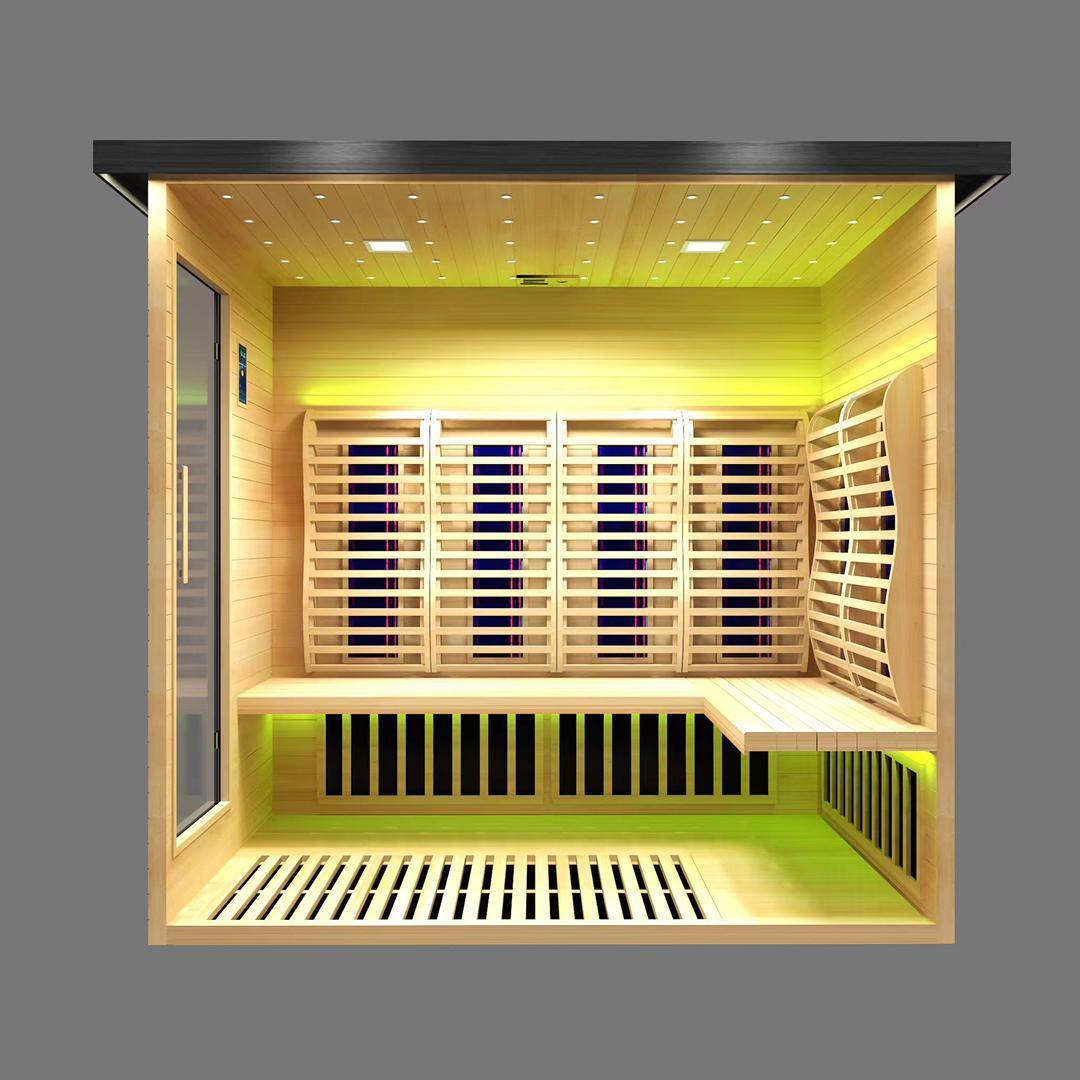 Sun Home Luminar™ Outdoor 5-Person Full Spectrum Infrared Sauna
