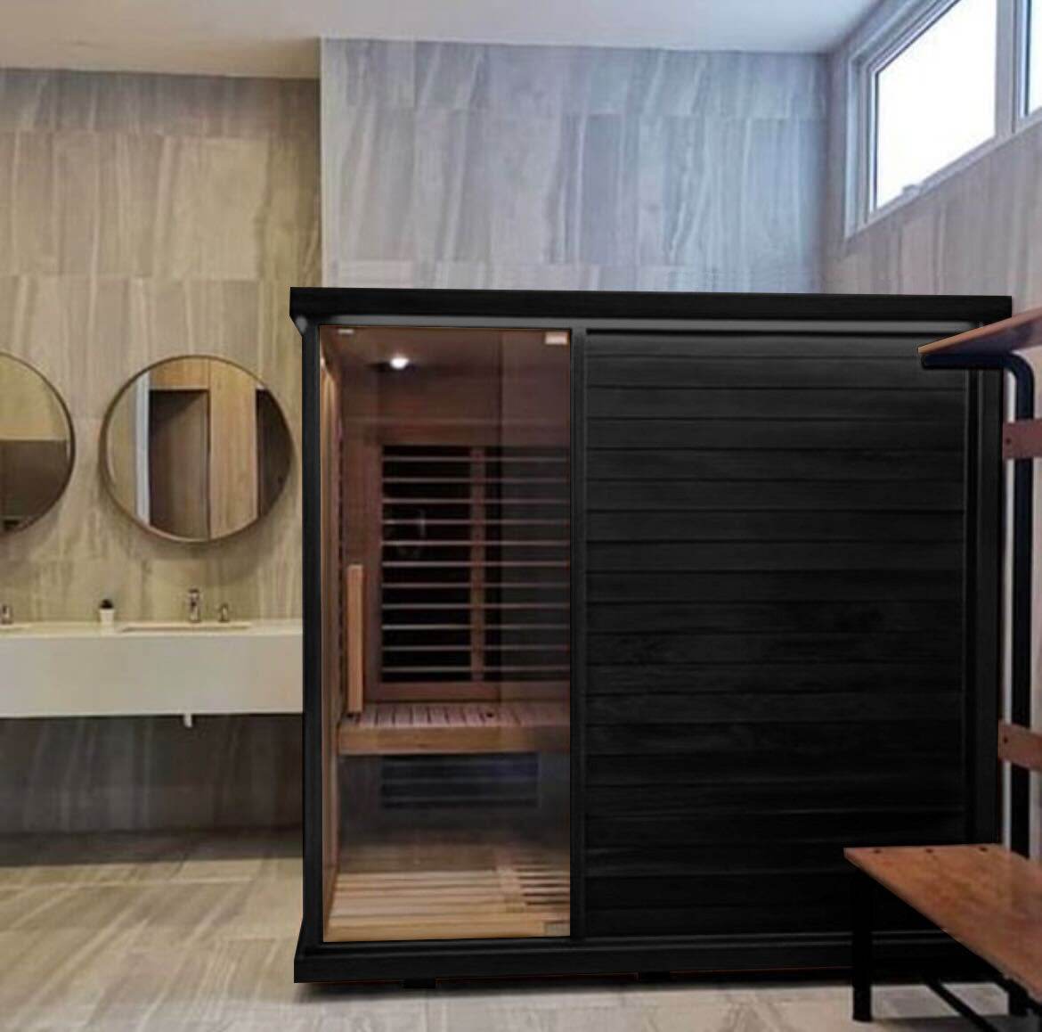 Sun Home Solstice™ 4-Person Infrared Sauna