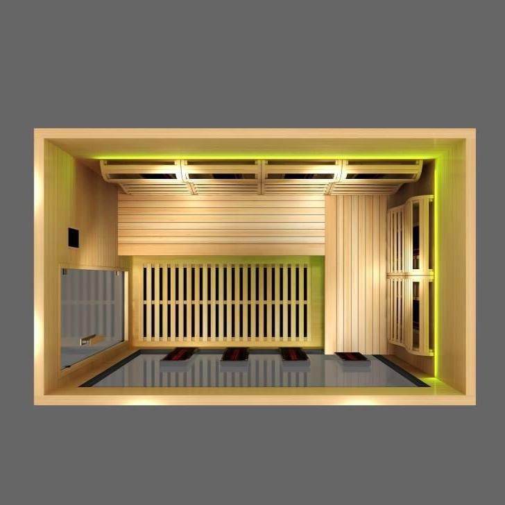 Sun Home Luminar™ Outdoor 5-Person Full Spectrum Infrared Sauna