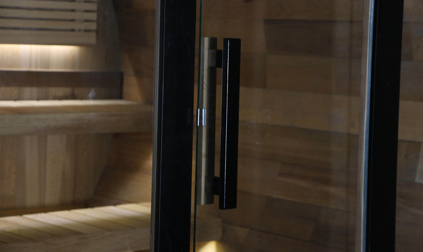 Outdoor Cedar Barrel Sauna