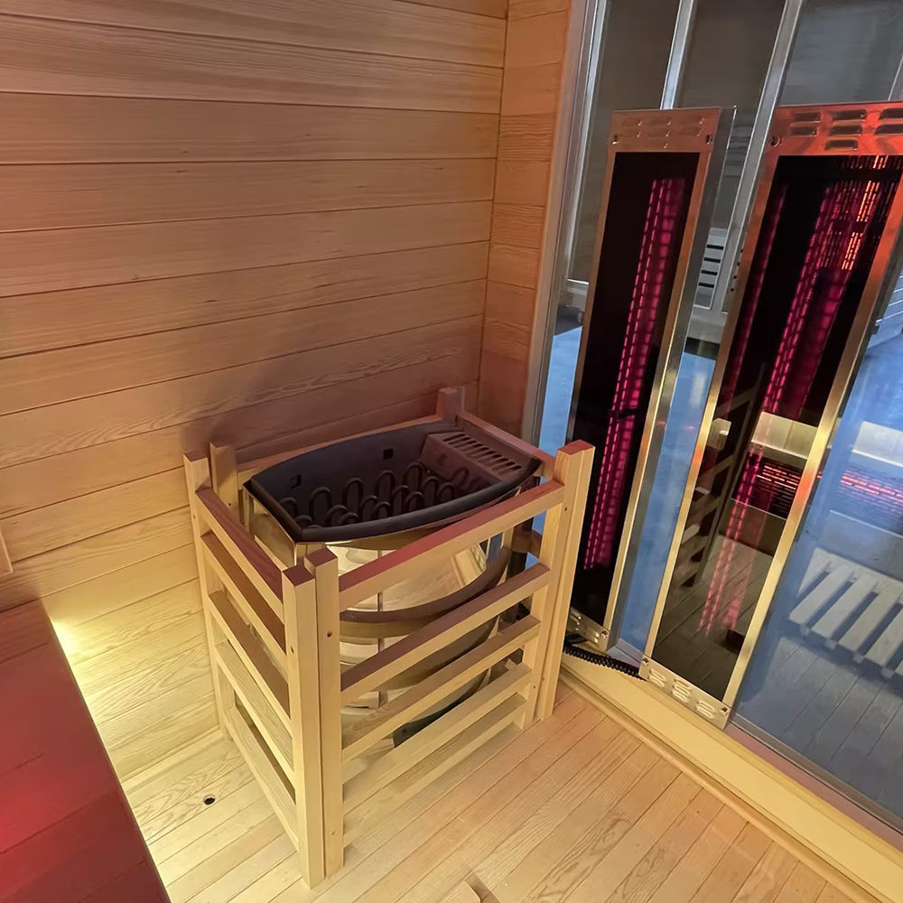 Luxury Indoor Hybrid Sauna Room - FAMILY 4