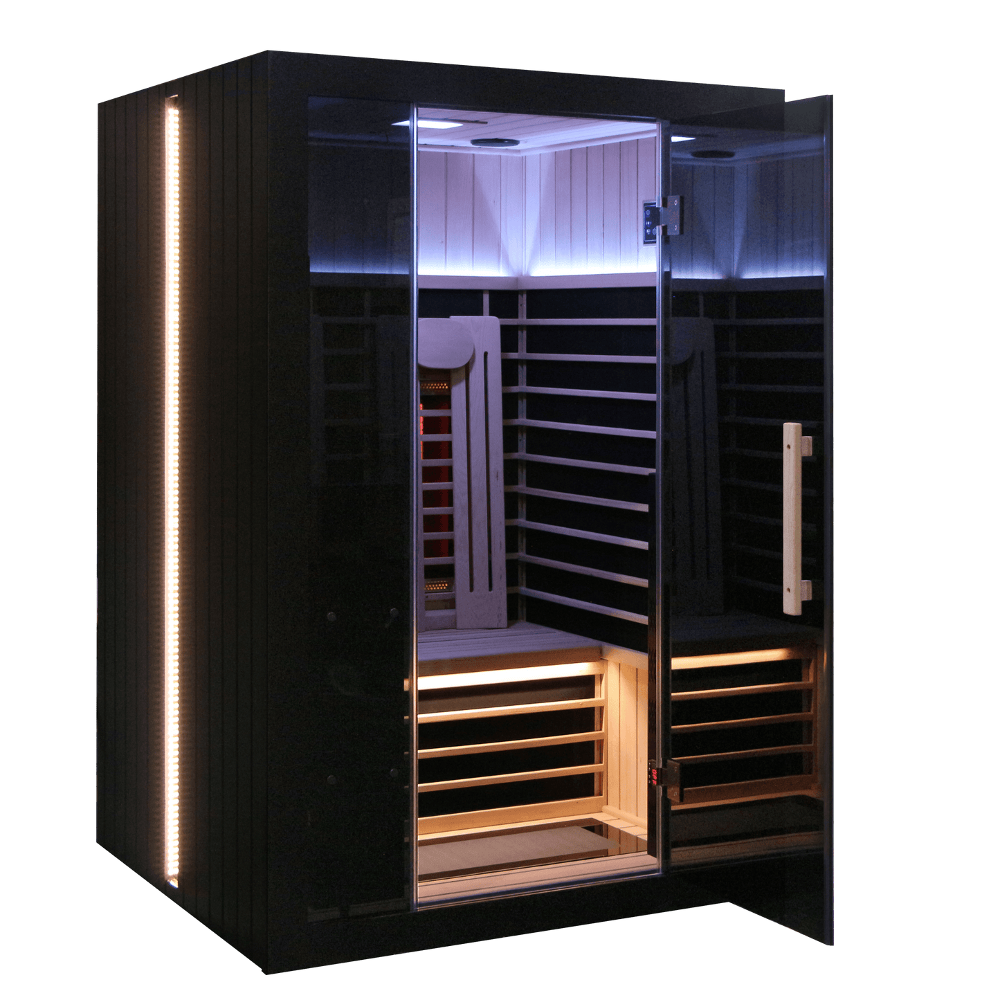 Sun Home Eclipse™ 2-Person Red Light & Infrared Sauna
