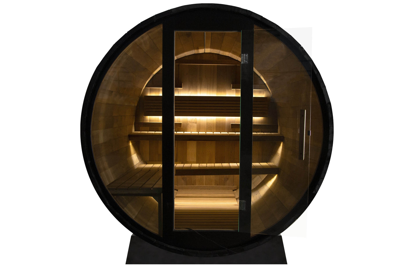 Outdoor Cedar Barrel Sauna