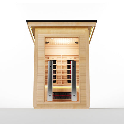 Hylivesaunas 1 People Outdoor Infrared Sauna - COURTYARD 1