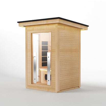 Hylivesaunas 1 People Outdoor Infrared Sauna - COURTYARD 1