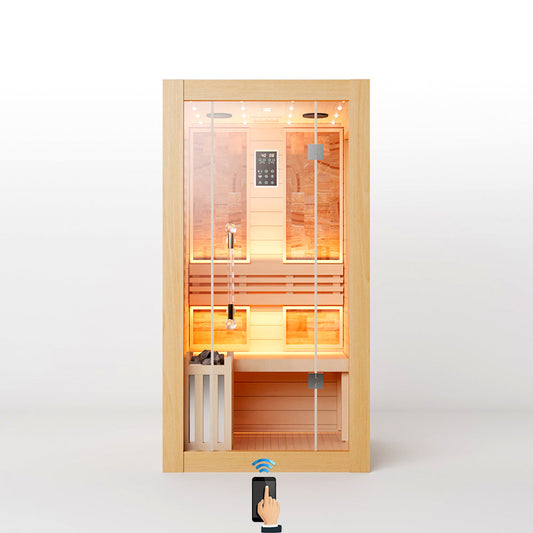 Luxury Traditional Steam Sauna Room - Steam 1
