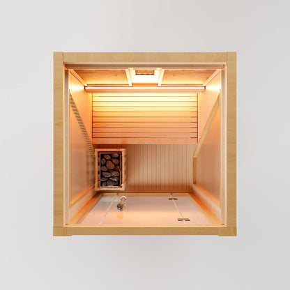 Luxury Traditional Steam Sauna Room - Steam 1