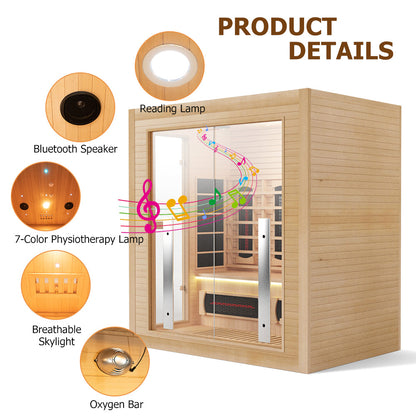 Luxury Indoor Hybrid Sauna Room - FAMILY 3