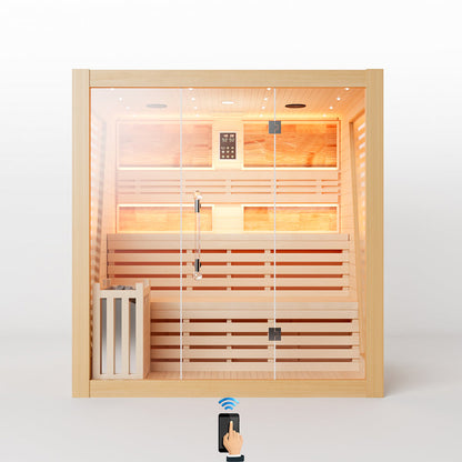 Luxury Traditional Steam Sauna Room - Steam 4