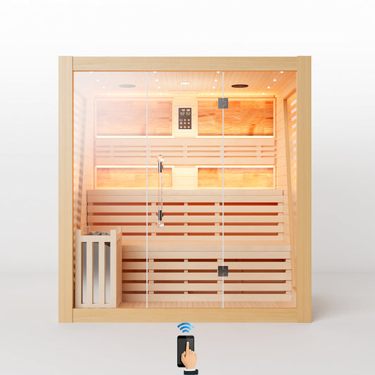 Luxury Traditional Steam Sauna Room - Steam 4