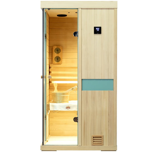 Serenity indoor Traditional Sauna - 1 Person