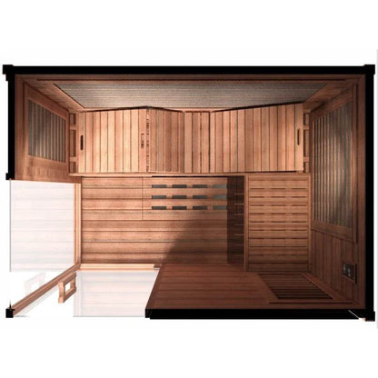 Sun Home Solstice™ 4-Person Infrared Sauna