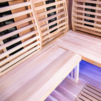 Sun Home Luminar™ Outdoor 2-Person Full Spectrum Infrared Sauna