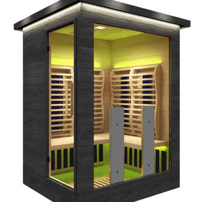 Sun Home Luminar™ Outdoor 2-Person Full Spectrum Infrared Sauna
