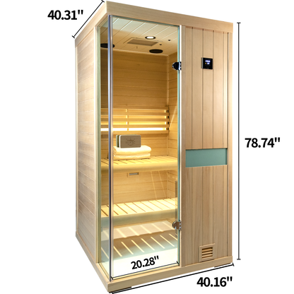Indoor Steam Sauna - 1 Person