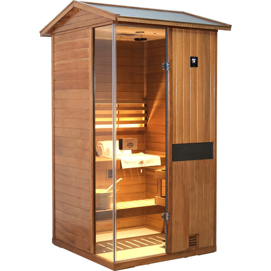 Aurora Outdoor Steam Sauna - 1 Person